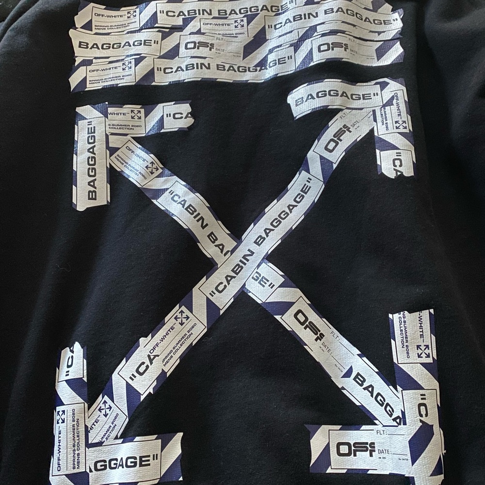 Off white airport hoodie